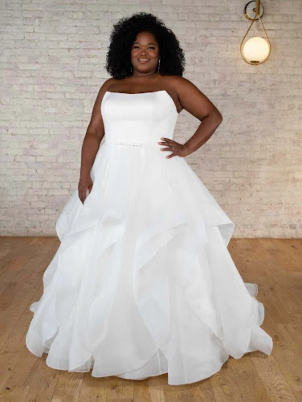 Stella York 7729 Wedding Dress Size 20 Ivory Ball Gown